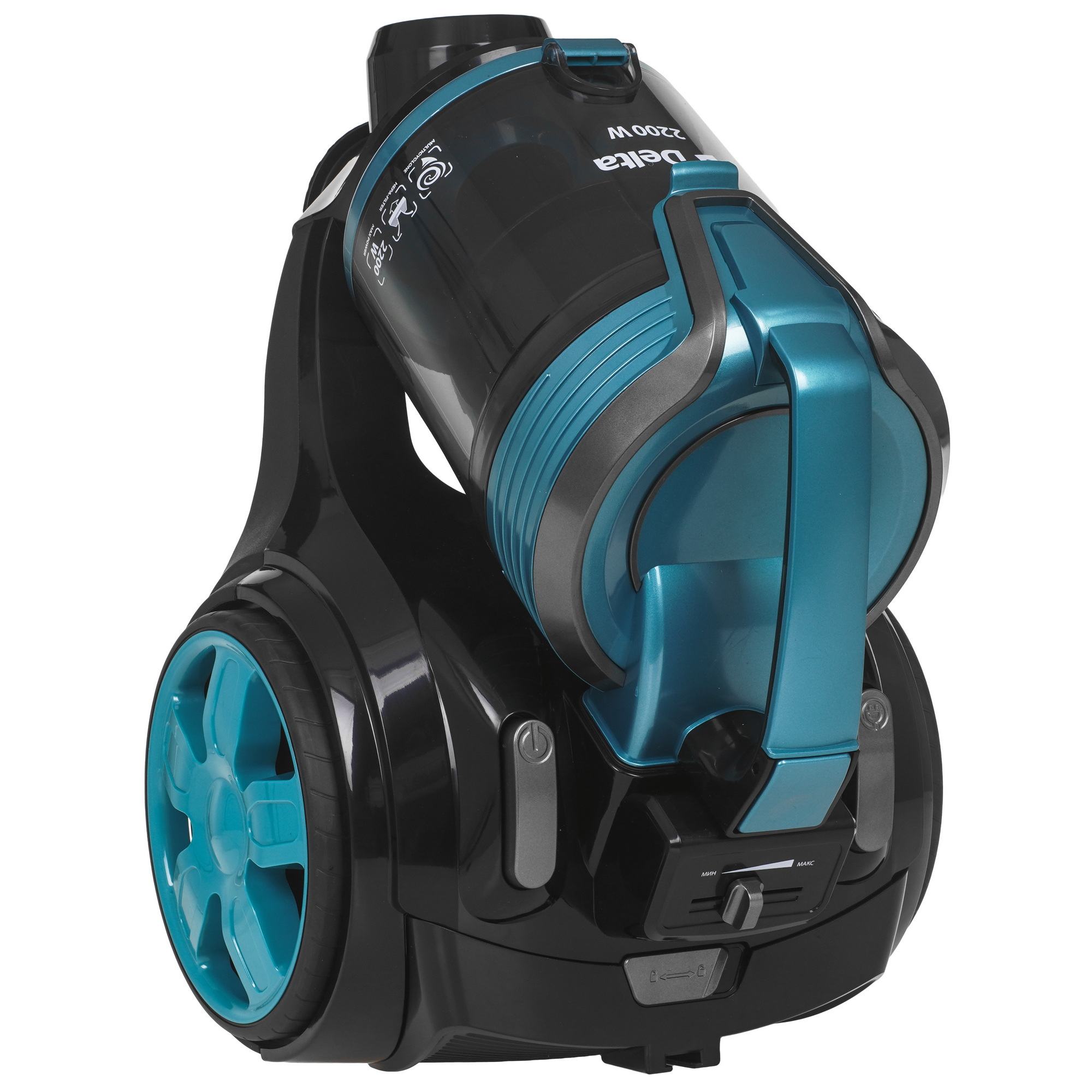 9235510 Пылесос Delta  DL-0852 черный STDN-0018493