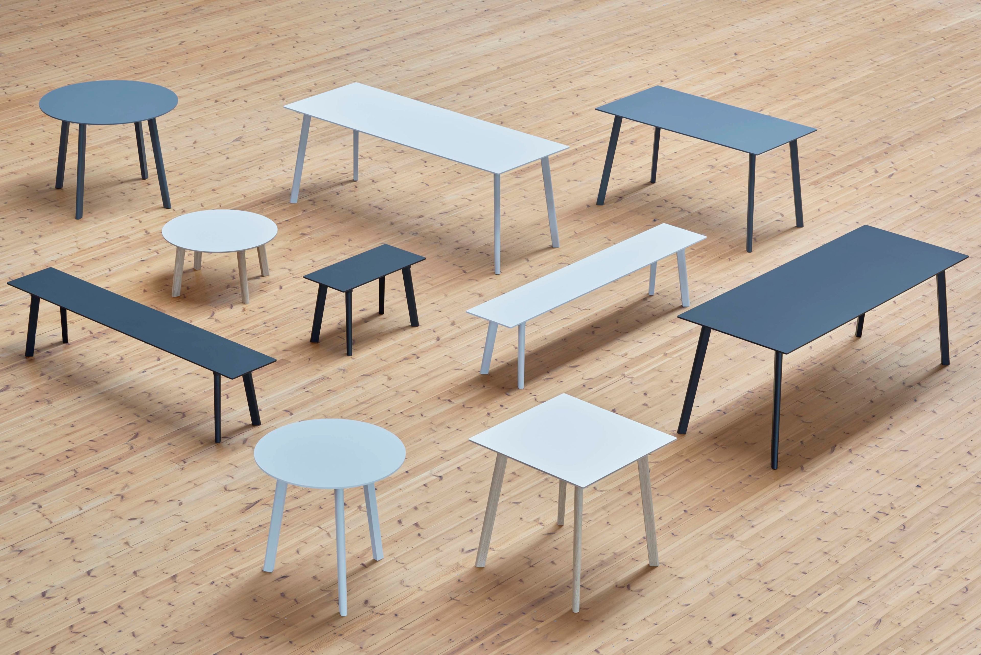 Деревянный квадратный стол Hay Копенгаген ARCH-00107585 - Вид №6