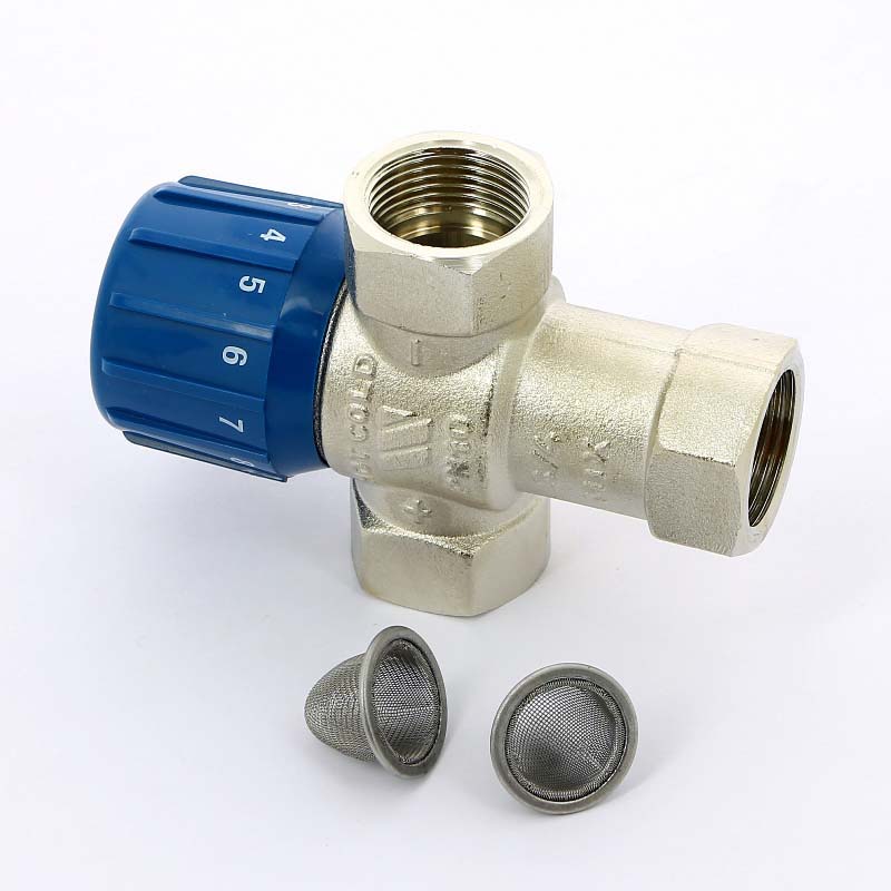 Термосмеситель WATTS AQUAMIX 63C диапазон 25-50˚C 3/4" В 10017420 - Вид №1