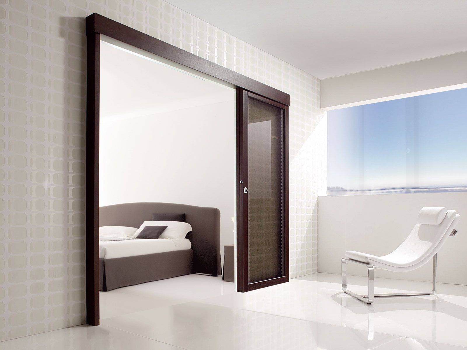 Стеклянная дверь Ghizzi & Benatti пространство ARCH-00111860 - Вид №1