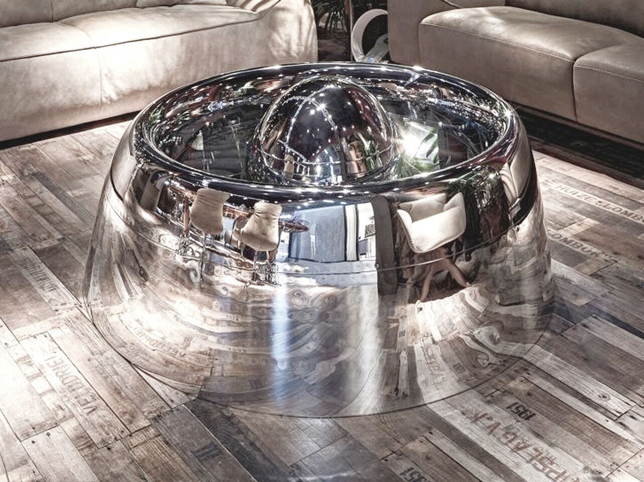 Круглый журнальный столик Arteinmotion AIR-TAV0134 ARCH-00121291