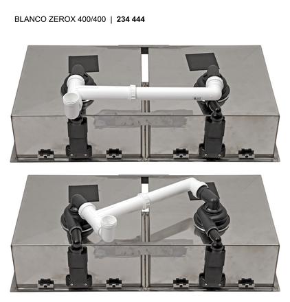 521620 Кухонная мойка Blanco Zerox 400/400-U  Blanco Zerox - Вид №3