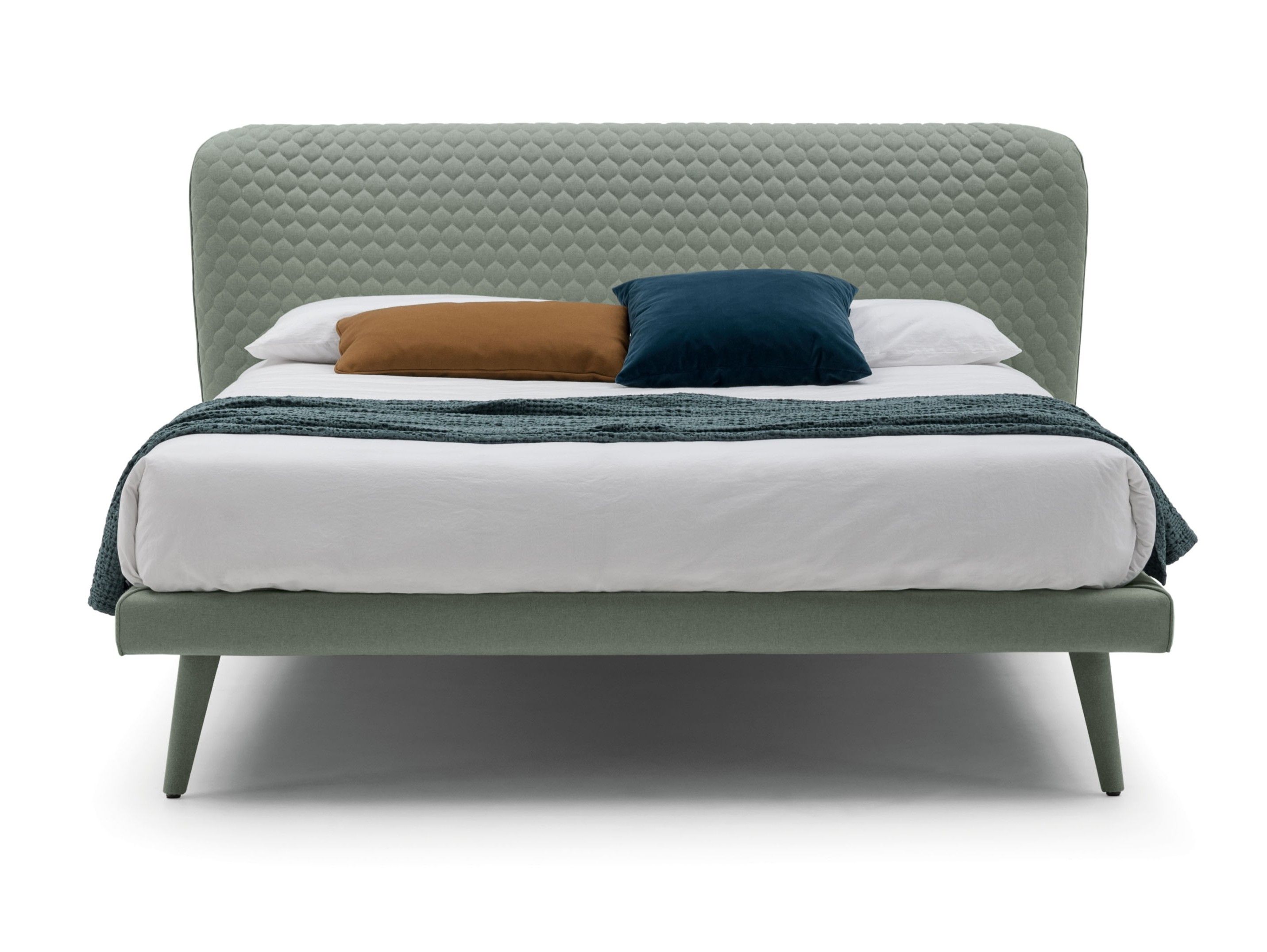 Двуспальная кровать из ткани Bolzan Corolle ARCH-00024236 - Вид №1