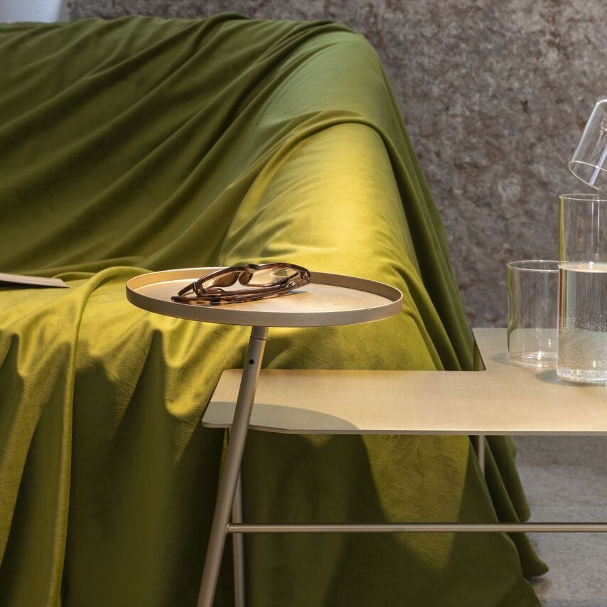 Металлический журнальный столик / торшер Mogg DASÈ ARCH-00064000 - Вид №5