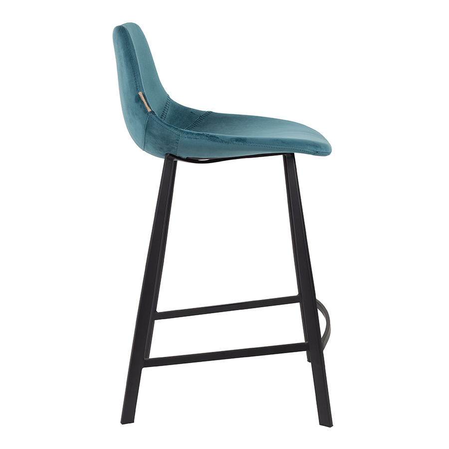 Стул высокий Franky бирюзовый Dutchbone 1500067 - Вид №3