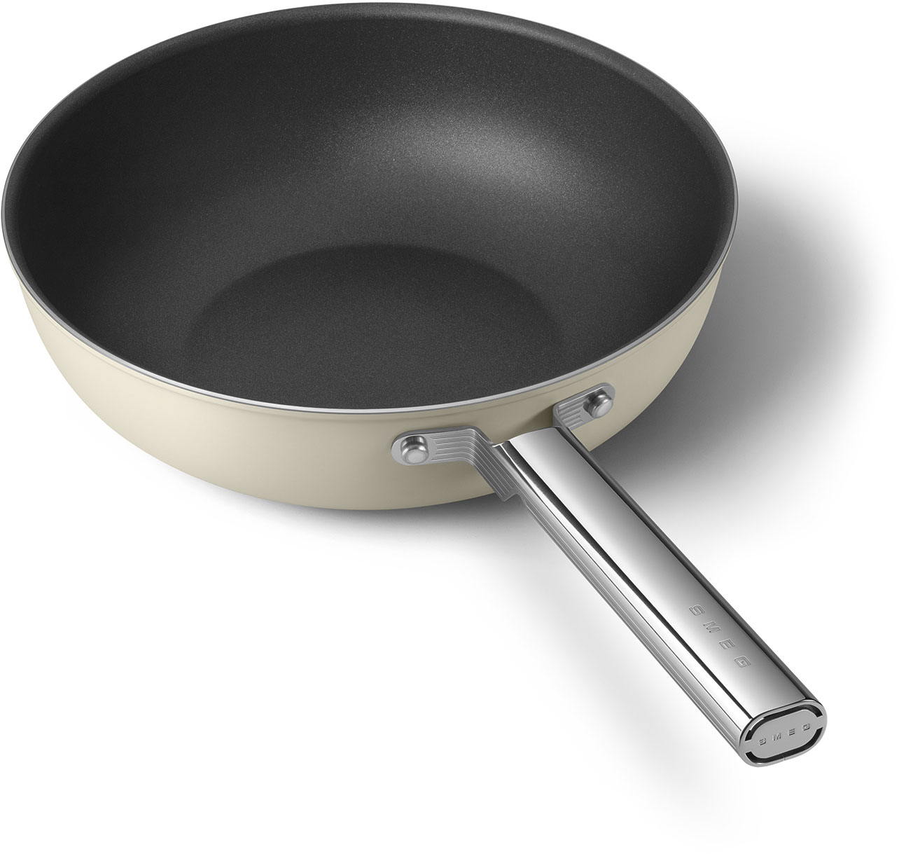 CKFW3001CRM Посуда / сковорода wok 30 см, кремовая SMEG  - Вид №7