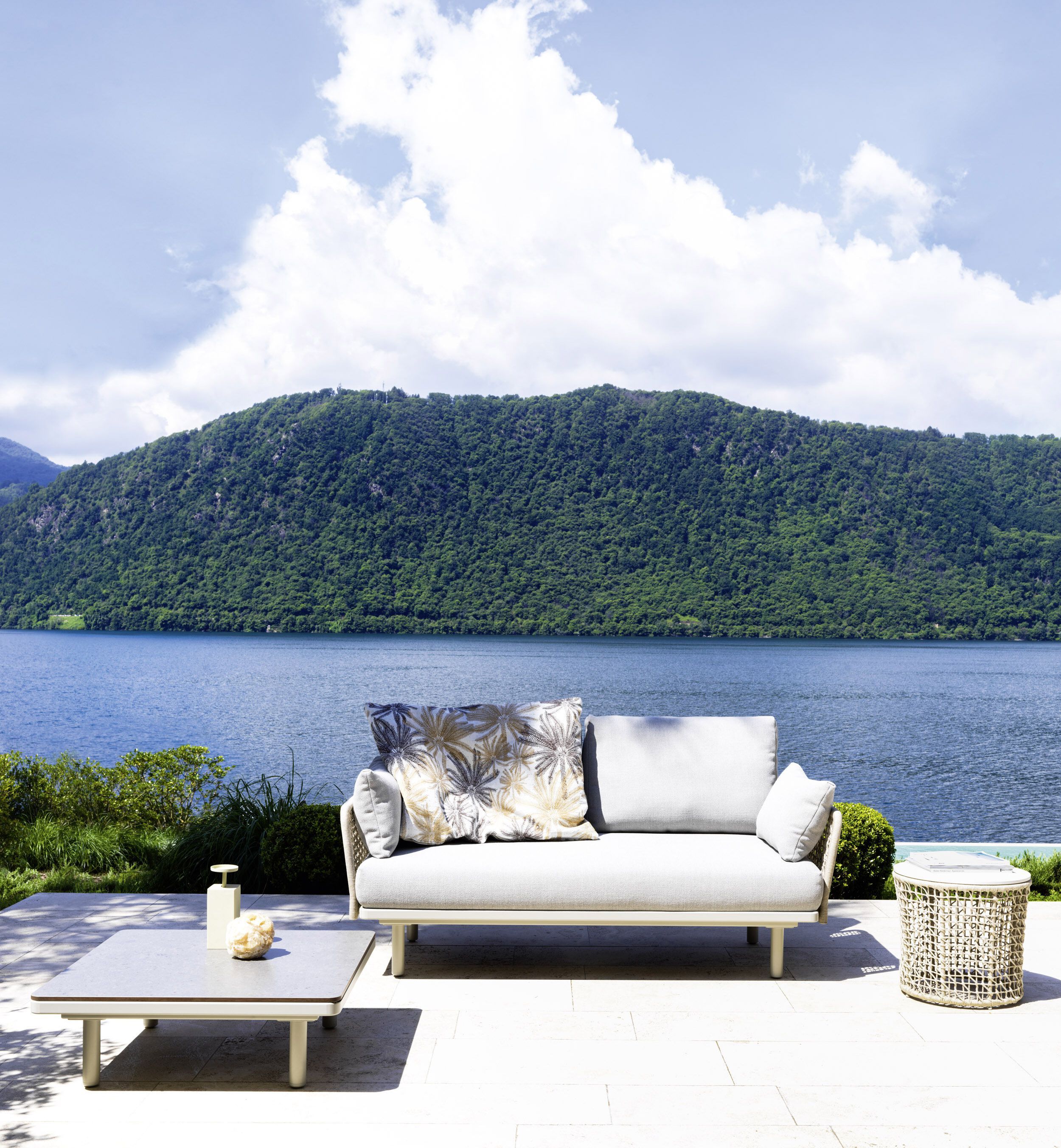 Низкий квадратный садовый стол в HPL Varaschin Эмма Кросс ARCH-00102578 - Вид №3