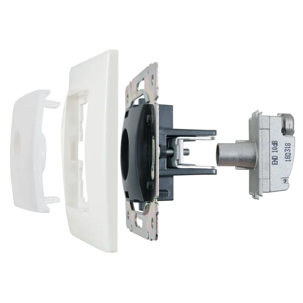 Оконечная ТВ-розетка Legrand Valena Classic белая для шлейфового подключения 10321895 STLM-0000433 - Вид №5