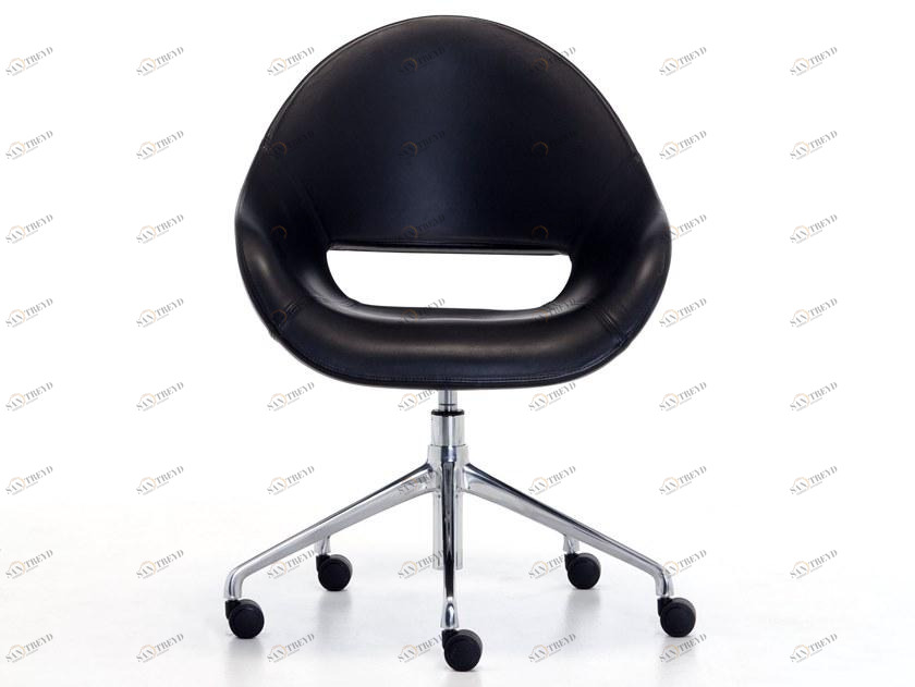 Inday Поворотное офисное кресло из кожи или ткани на колесиках Palm sun-id-1421091