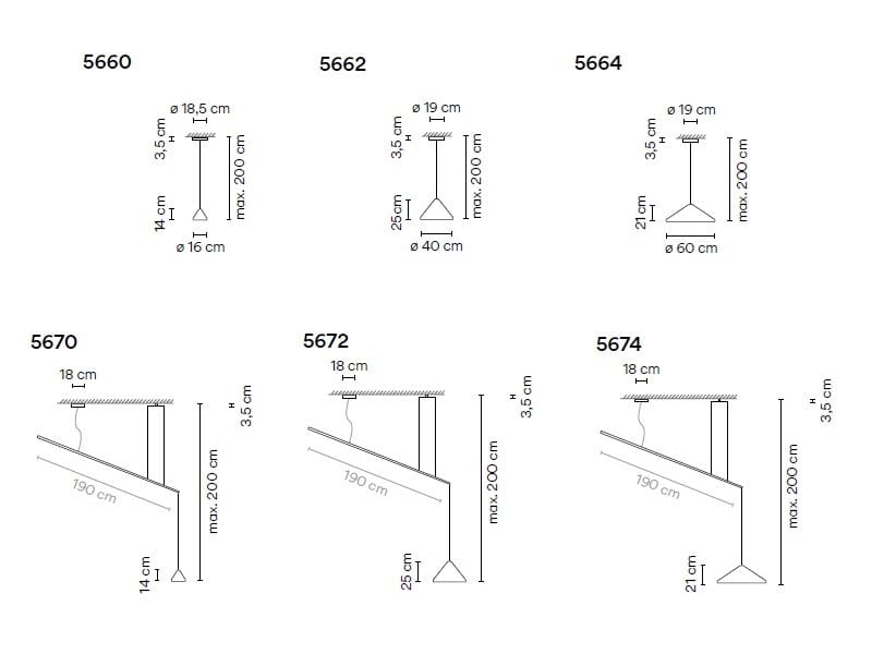 Светодиодный подвесной светильник из углеродного волокна Vibia ARCH-00083380 - Вид №2