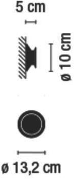 Vibia Светодиодный уличный настенный светильник Micro 2015 - Вид №3