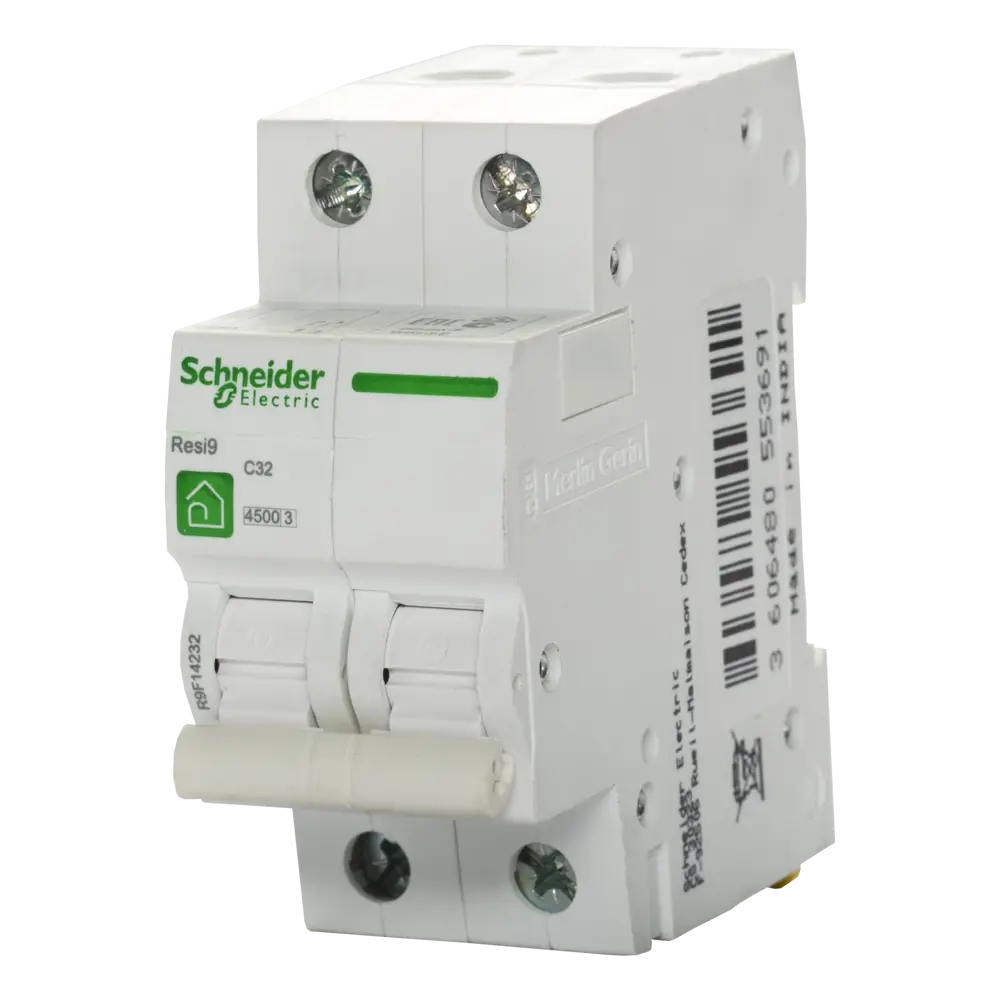 Автоматический выключатель Schneider Electric Resi9 2P C32 A 4.5 кА 16594296 STLM-2017247 