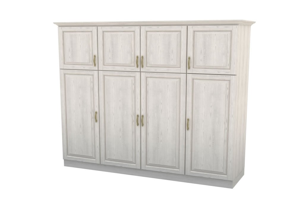 Шкаф распашной четырехстворчатый белый "Эдем" DREAMLINE ЭДЕМ 174493 Белый  - Вид №4