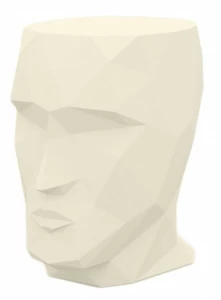 Приставной столик дизайнерский матовый бежевый Adan Ecru от Vondom VONDOM ADAN ОТ VONDOM 288866 Бежевый