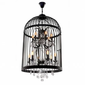 Подвесная люстра Loft IT Loft1891/12 LOFT IT ДИЗАЙНЕРСКИЕ, LOFT1891 075110 Черный