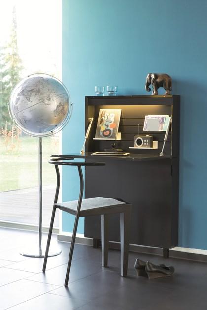 Müller Small Living Письменный стол из березы с откидными дверцами  Fl110  - Вид №12