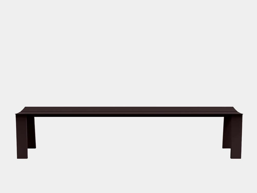 Алюминиевая скамья с порошковым покрытием RS Barcelona Seu ARCH-00067573 - Вид №179