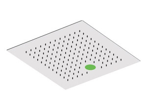 Квадратная душевая головка из нержавеющей стали