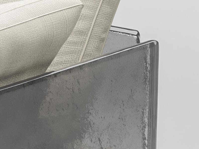 Кресло со стеклянной спинкой ARTE VENEZIANA Melt ARCH-00066848 - Вид №2