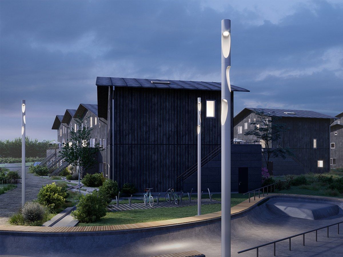 Алюминиевый светодиодный световой столб Louis Poulsen Flindt ARCH-00049037 - Вид №1