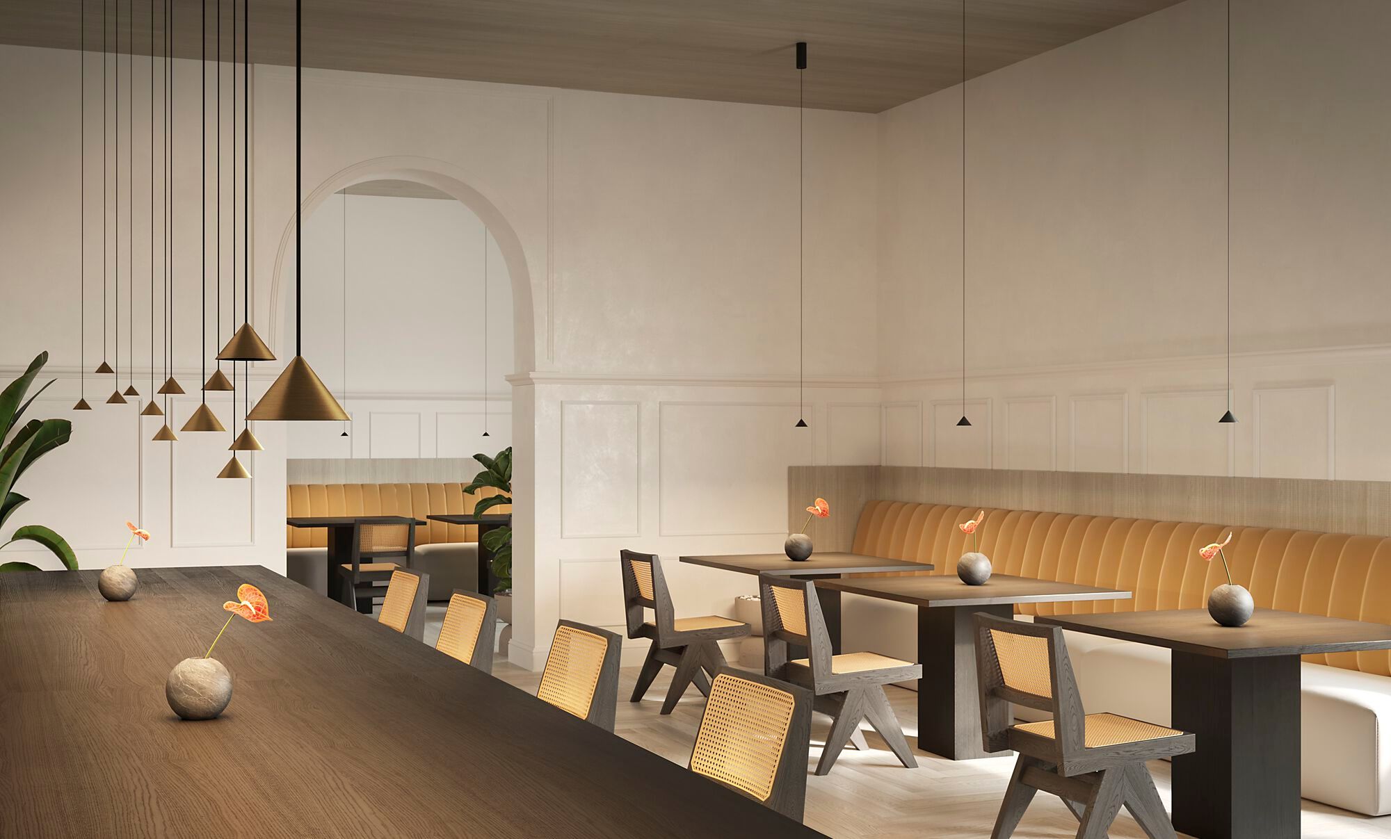 Литой алюминиевый светодиодный подвесной светильник Panzeri Rendez-vous ARCH-00075833 - Вид №5