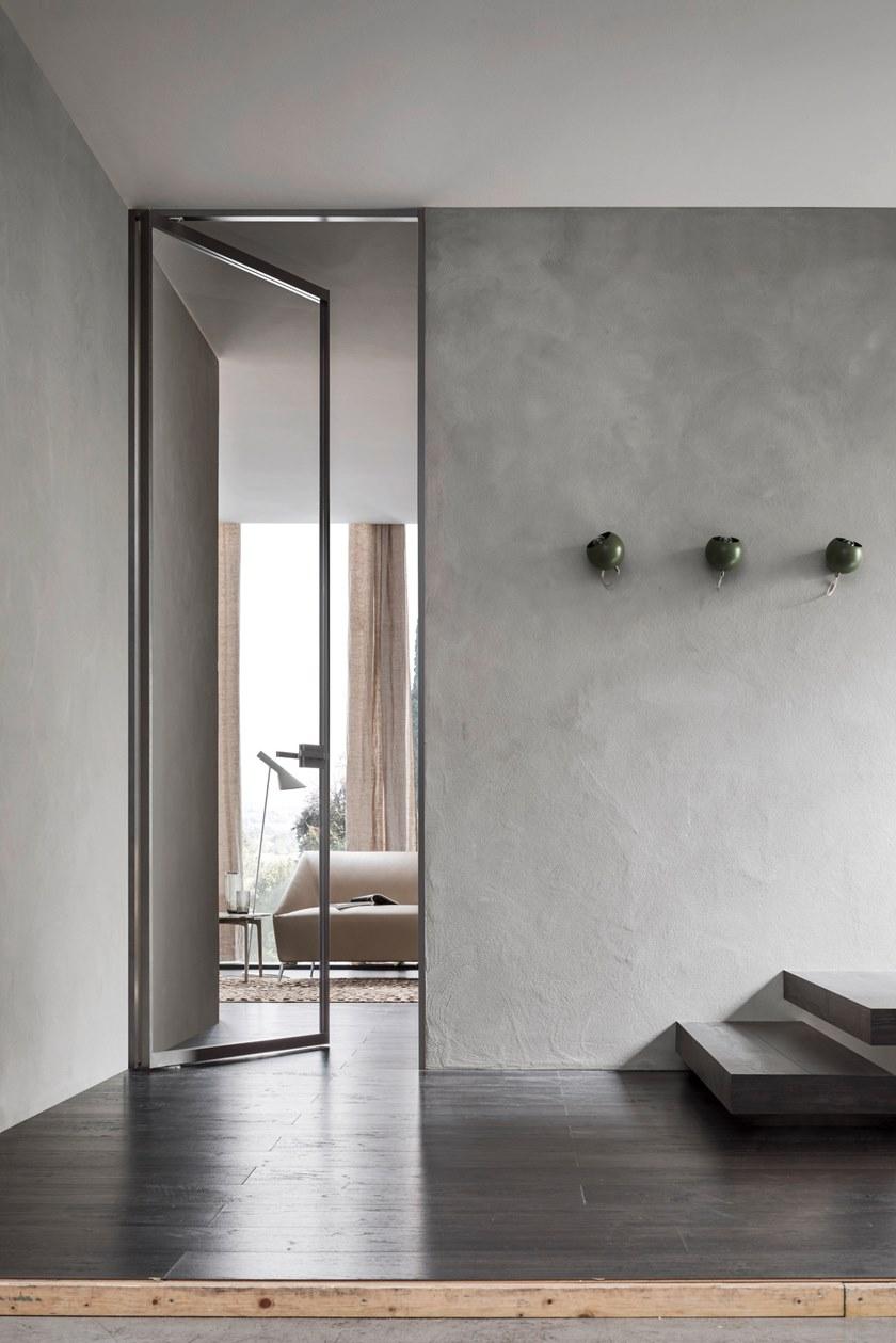 BLUINTERNI Поворотная стеклянная дверь Quadro-bilico sun-id-1478297 - Вид №4