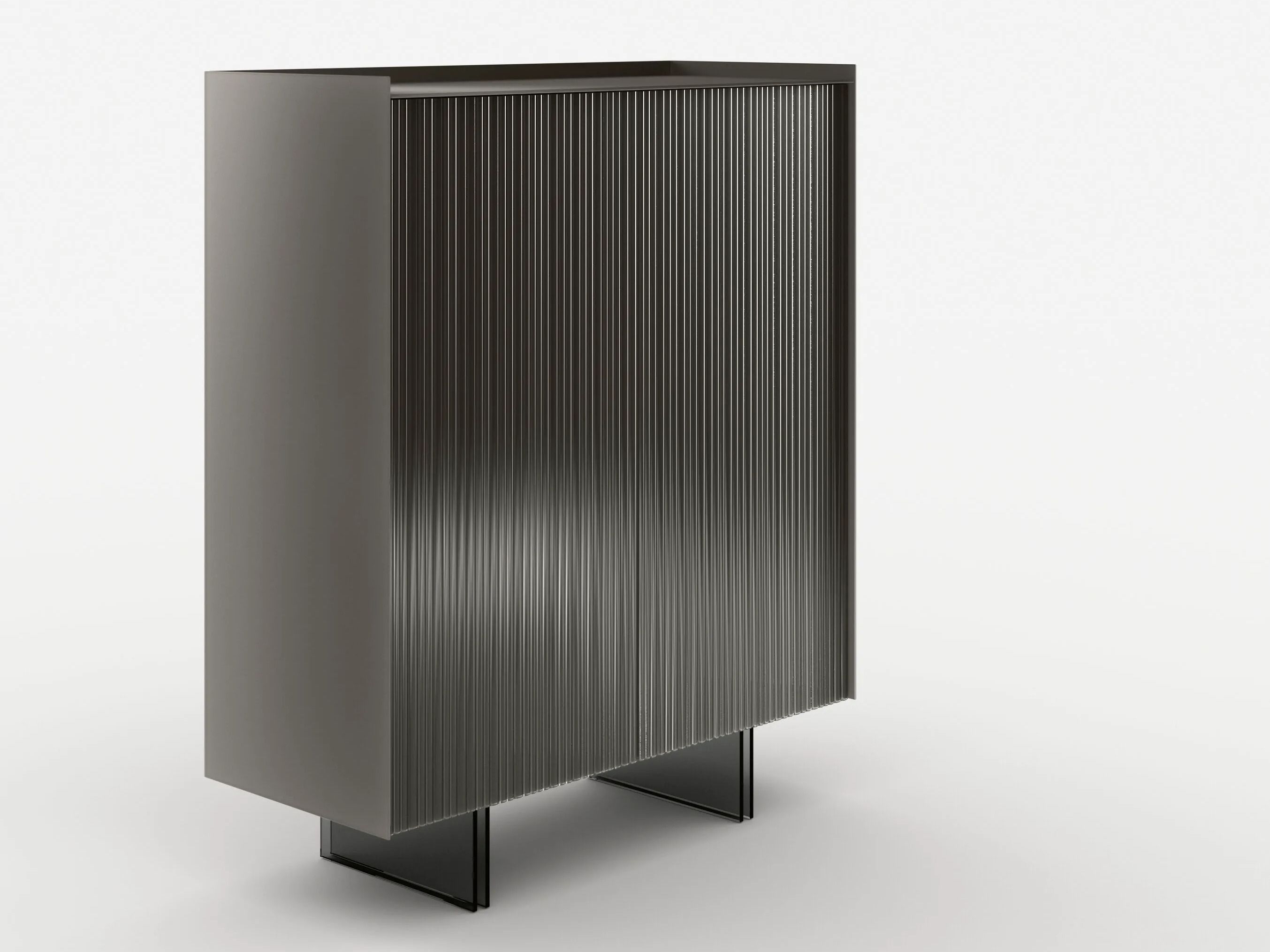 Стеклянный шкаф с распашными дверцами Tonelli Design ATEREA ARCH-00013802 - Вид №1