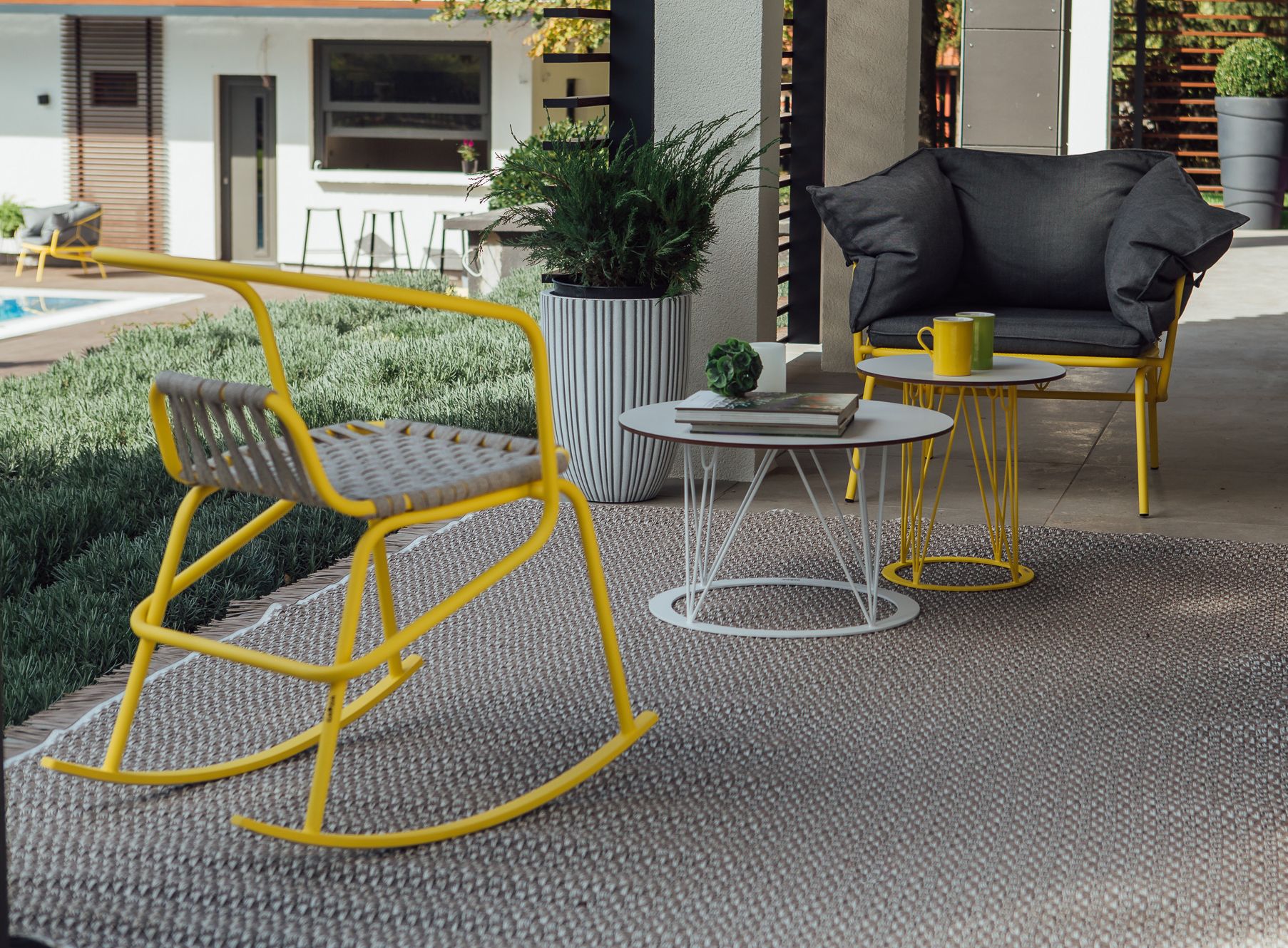 Веревочный садовый стул с подлокотниками Garda Furniture атаман ARCH-00083752 - Вид №7