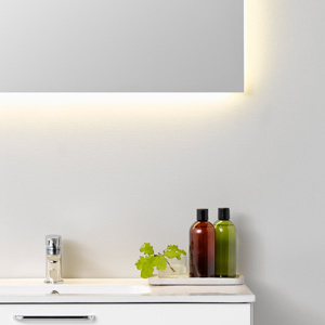 20071434 Afton / Gryning Mirror 1000 С Освещением Westerbergs  - Вид №3