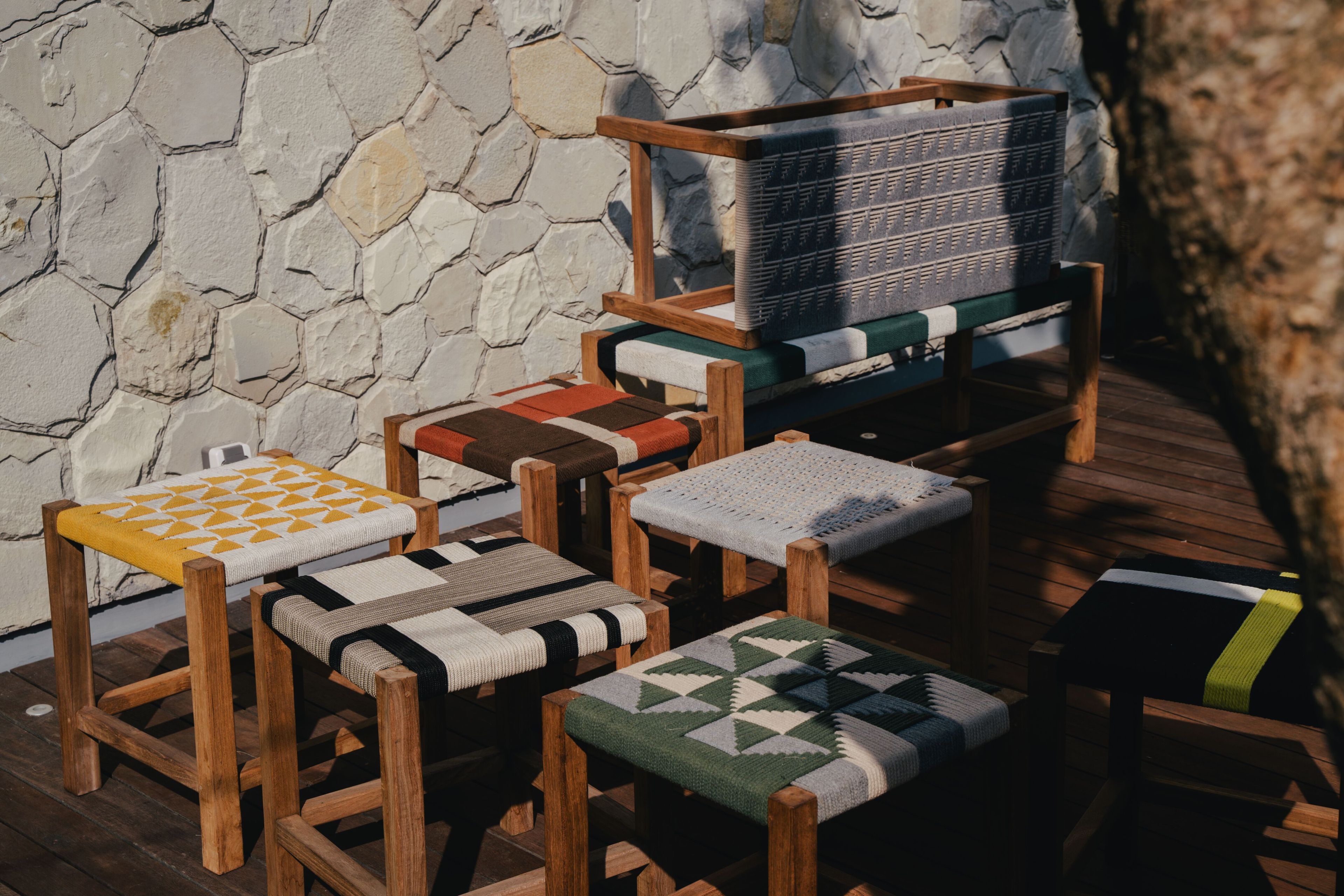 Низкий садовый стул из тикового дерева cbdesign Виареджо ARCH-00126657 - Вид №13