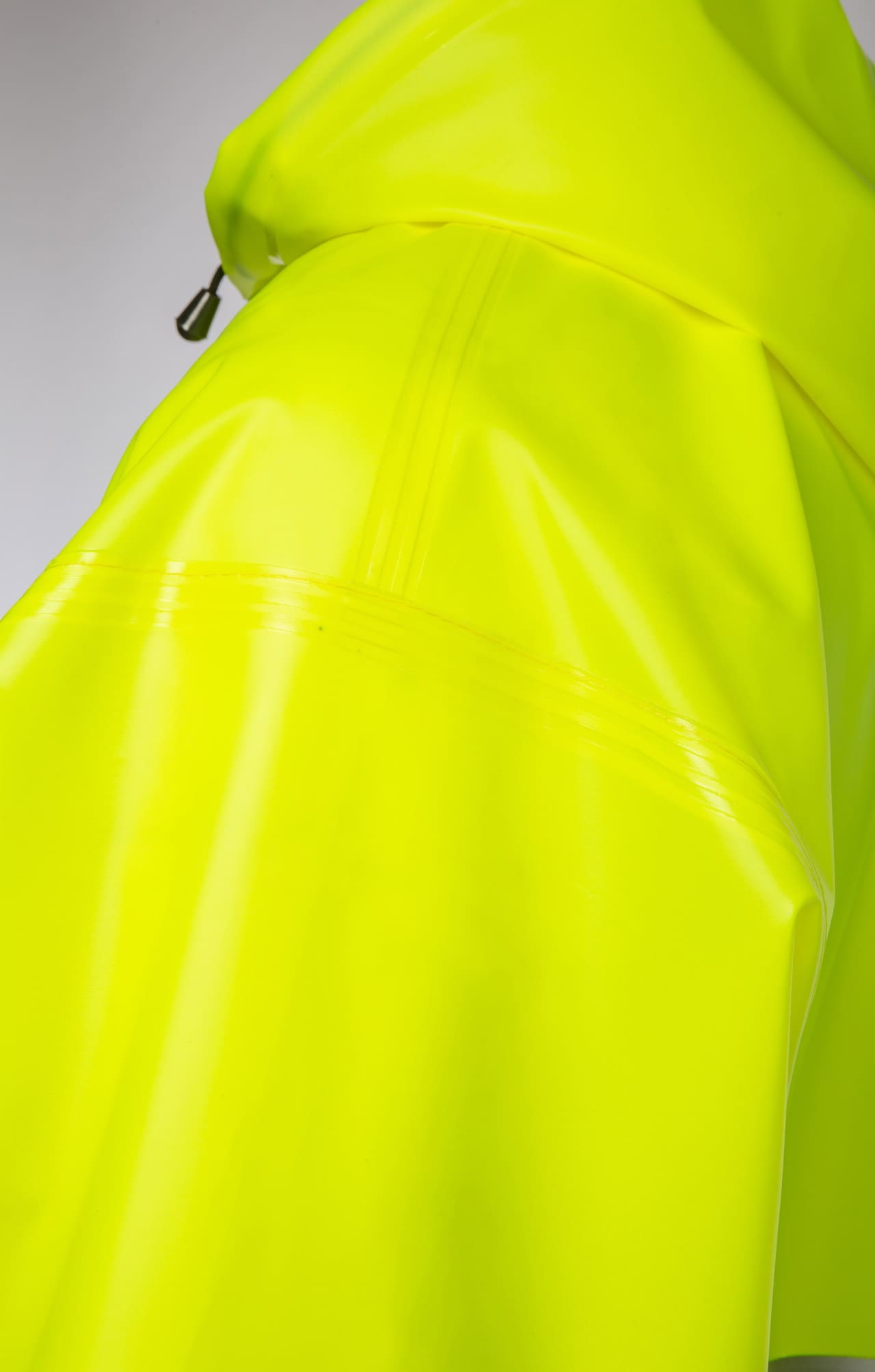 5037373 Плащ сигнальный влагозащитный лимонный  Непромокаемая спецодежда  размер 60-62/194-200 (XXXL)  - Вид №6