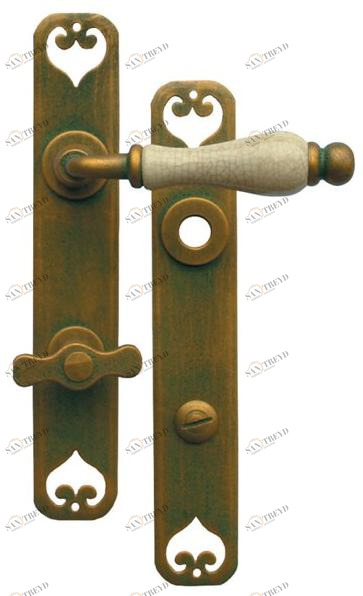 Galbusera Замок / ручка из железа и фарфора Copenaghen 2620 