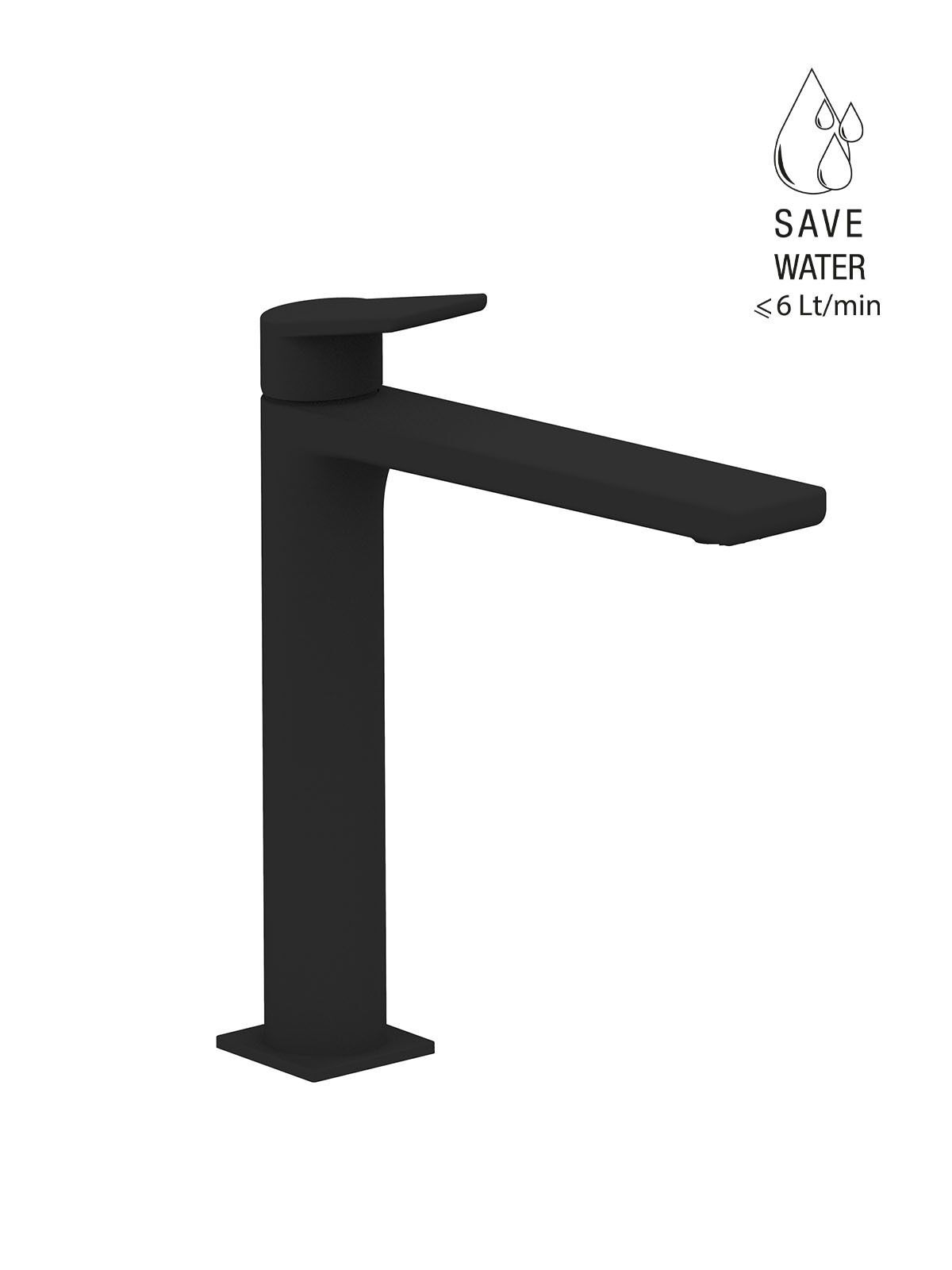 Смеситель для раковины с высоким верхом без слива Rubinetterie Frattini Gintonic ARCH-00008802 - Вид №1