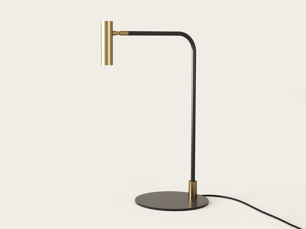 100644 Настольная лампа черный - латунь Aromas del Campo Maho 