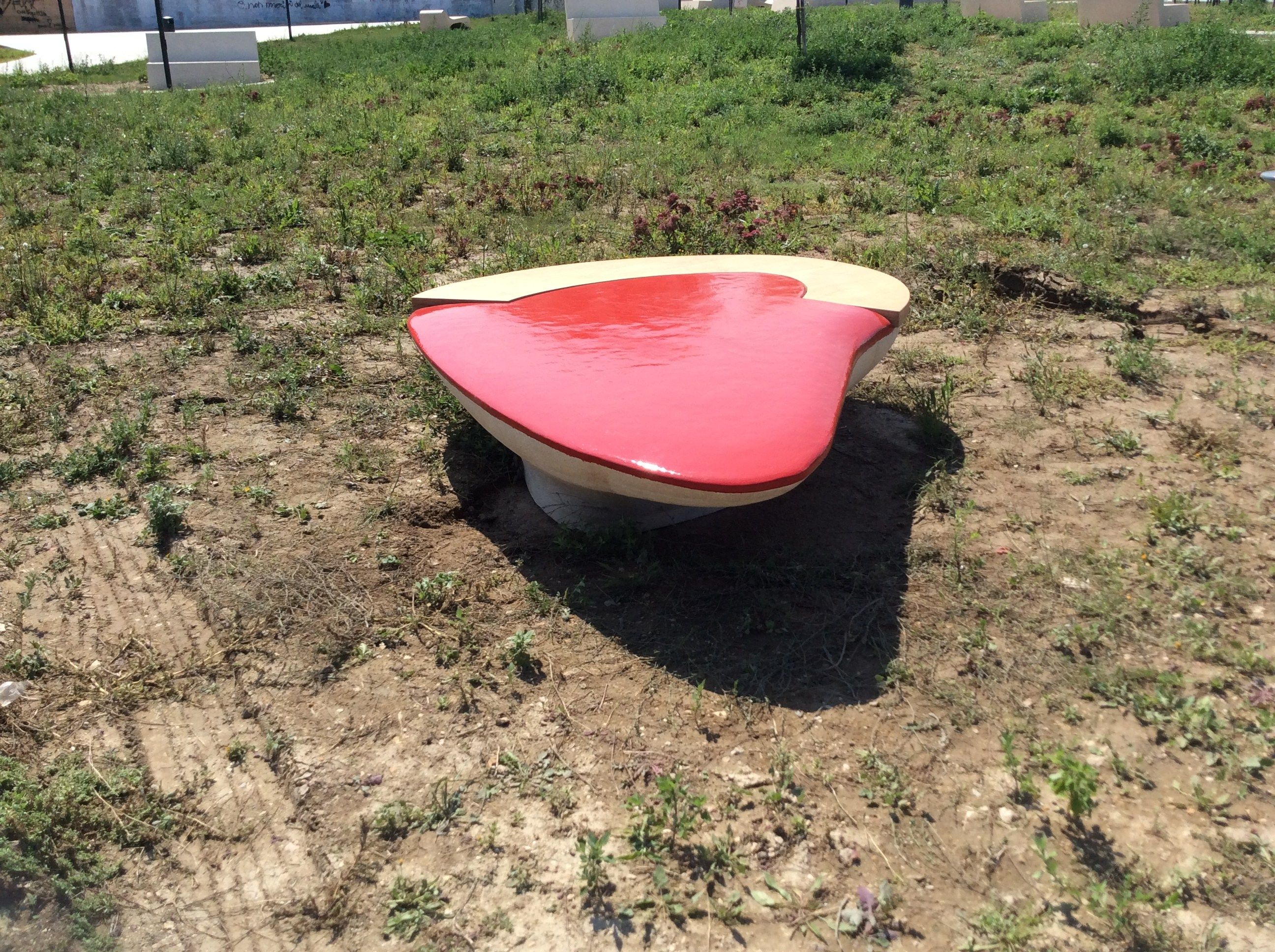 Реконструированная каменная изогнутая скамья Viscio Urban Design SARA ARCH-00011629 - Вид №10