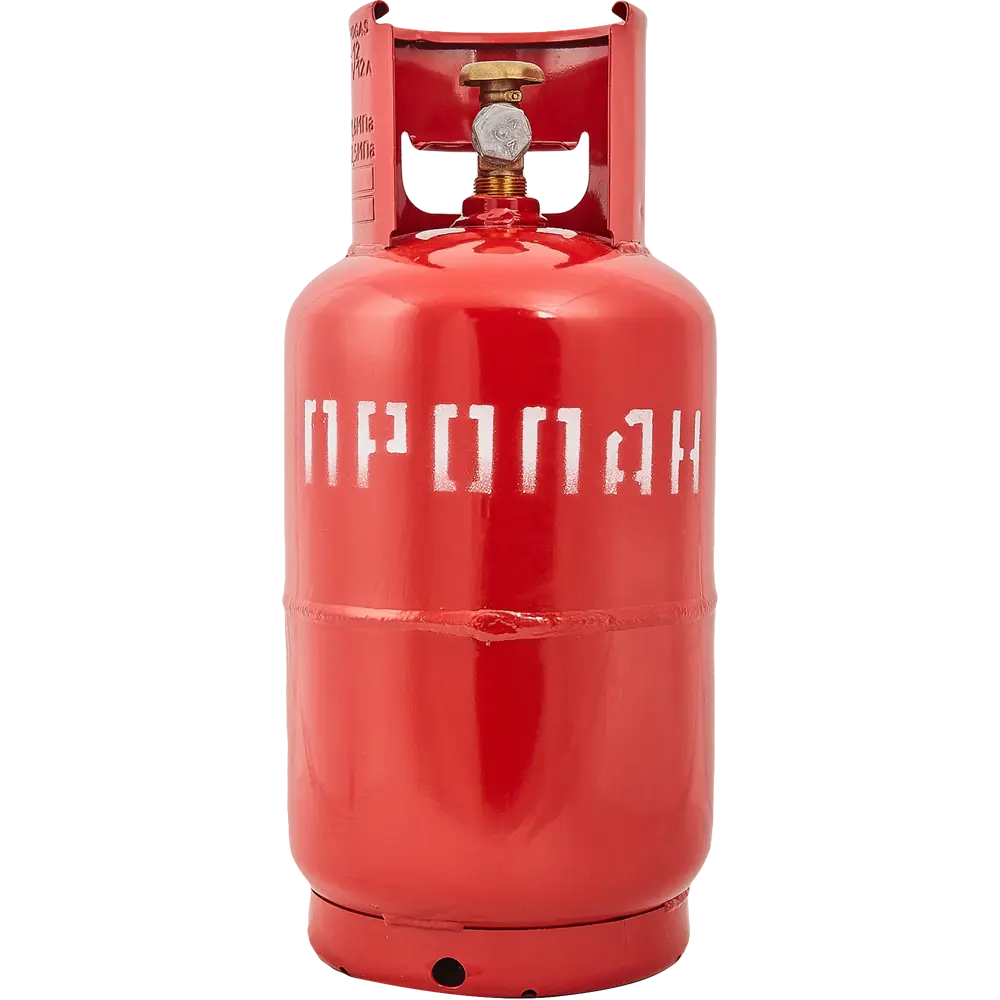 Газовый баллон с вентилем НЗГА ВБ-2 с предохранительным клапаном 12 л STLM-2082412