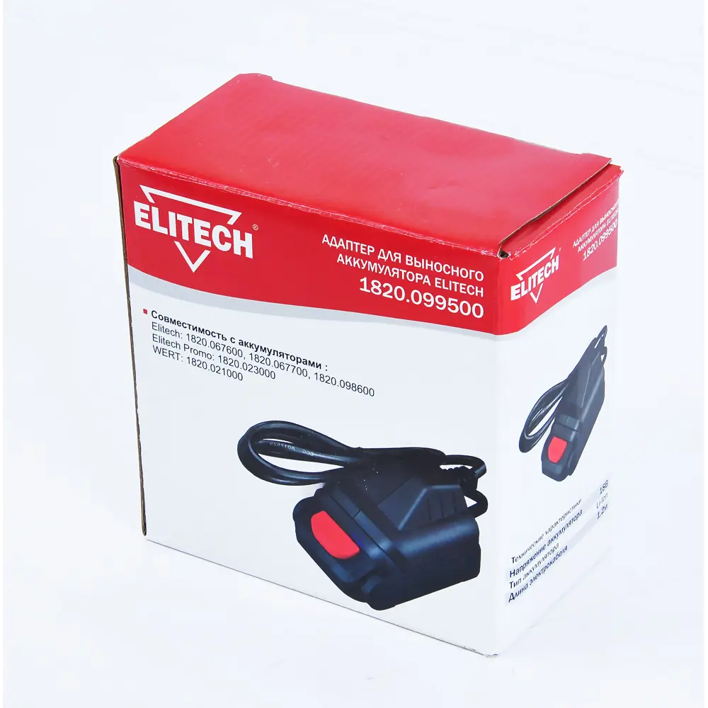 Адаптер для аккумулятора Elitech 1820.099500, 18 В 88042211 STLM-2197365  - Вид №5