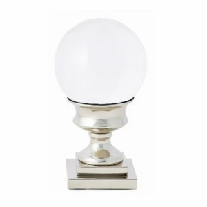 Шар хрустальный на подставке 18х10 см серебро Bureau BUREAU ШАР 262987 Прозрачный;серебро