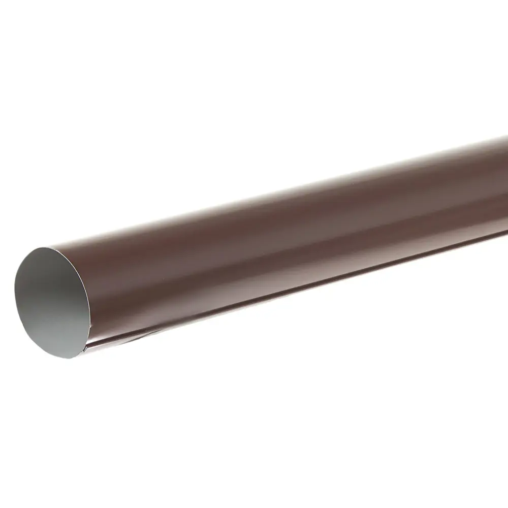 81931341 Труба водосточная 3000x90 мм цвет коричневый STLM-1019270 ИНТЕРПРОФИЛЬ 