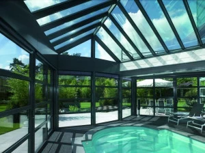 Reynaers Aluminium Алюминиевая система с терморазрывом для веранд и крыш Concept roof