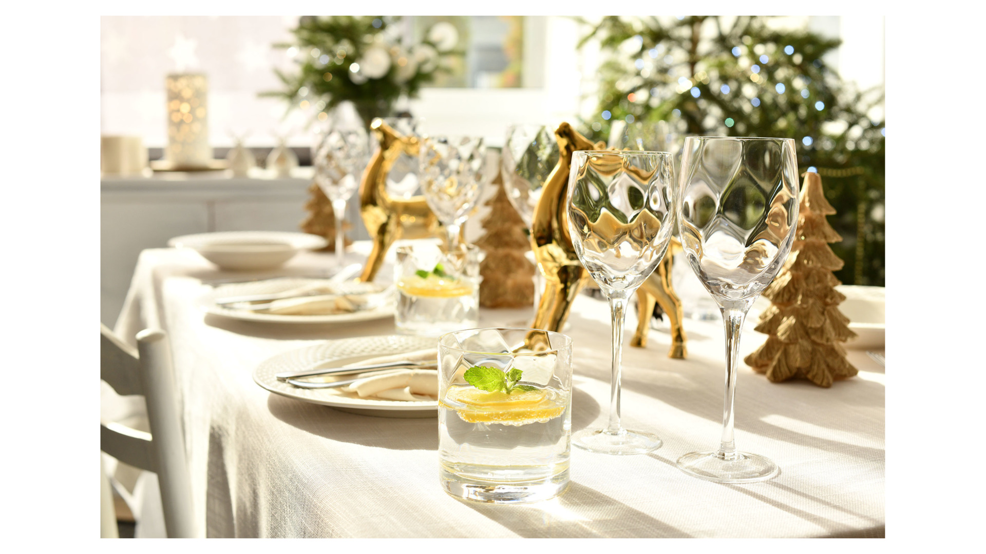 10628867 KROSNO Набор бокалов для белого вина Krosno "Романтика" 270мл, 6 шт Стекло  - Вид №1