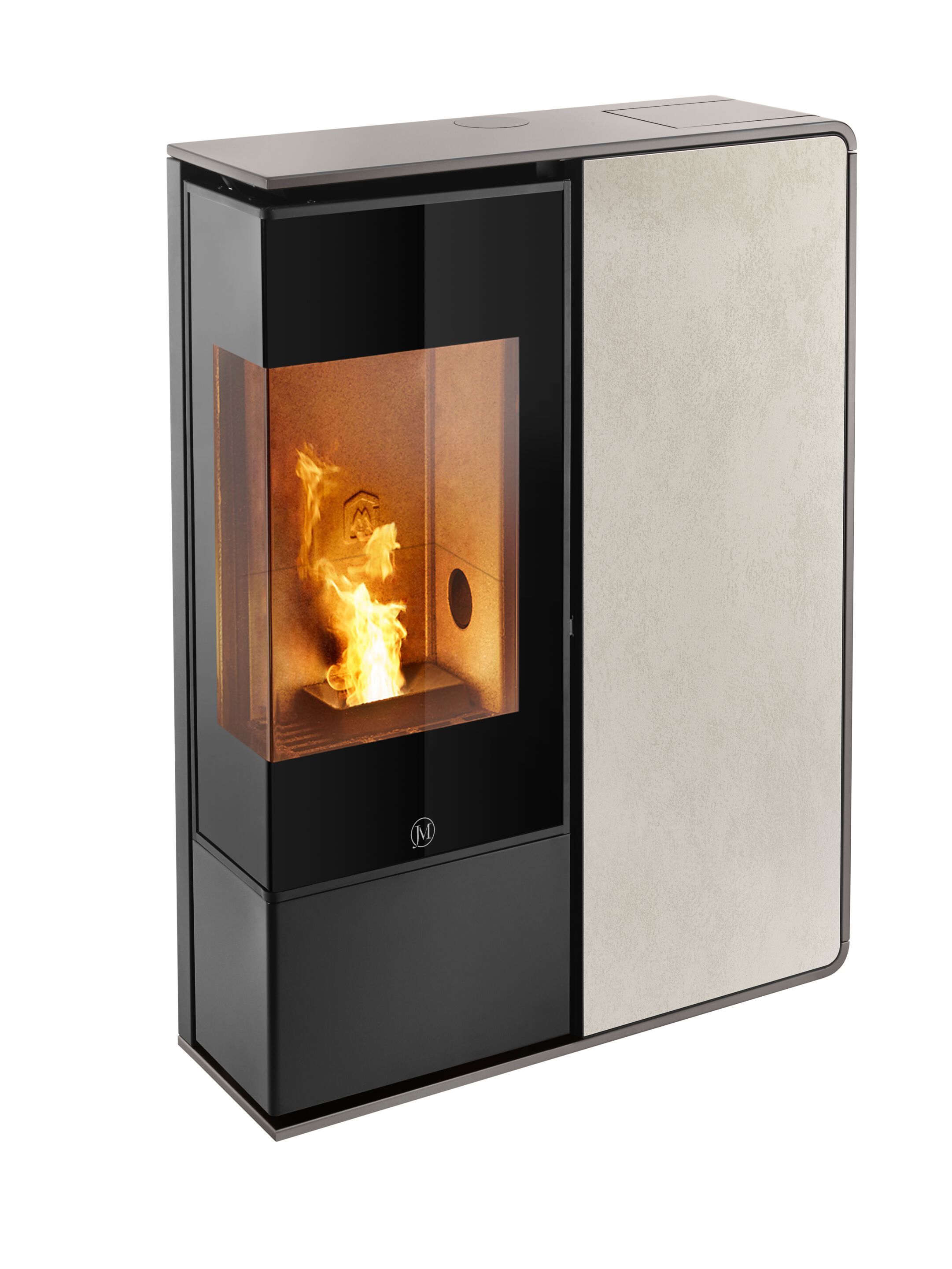 Угловая пеллетная печь с Wi-Fi класса A+ Jolly Mec воздушные системы ARCH-00031959 - Вид №7