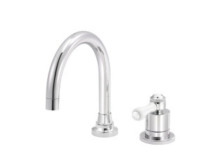 Однорычажный смеситель для раковины с 2 отверстиями