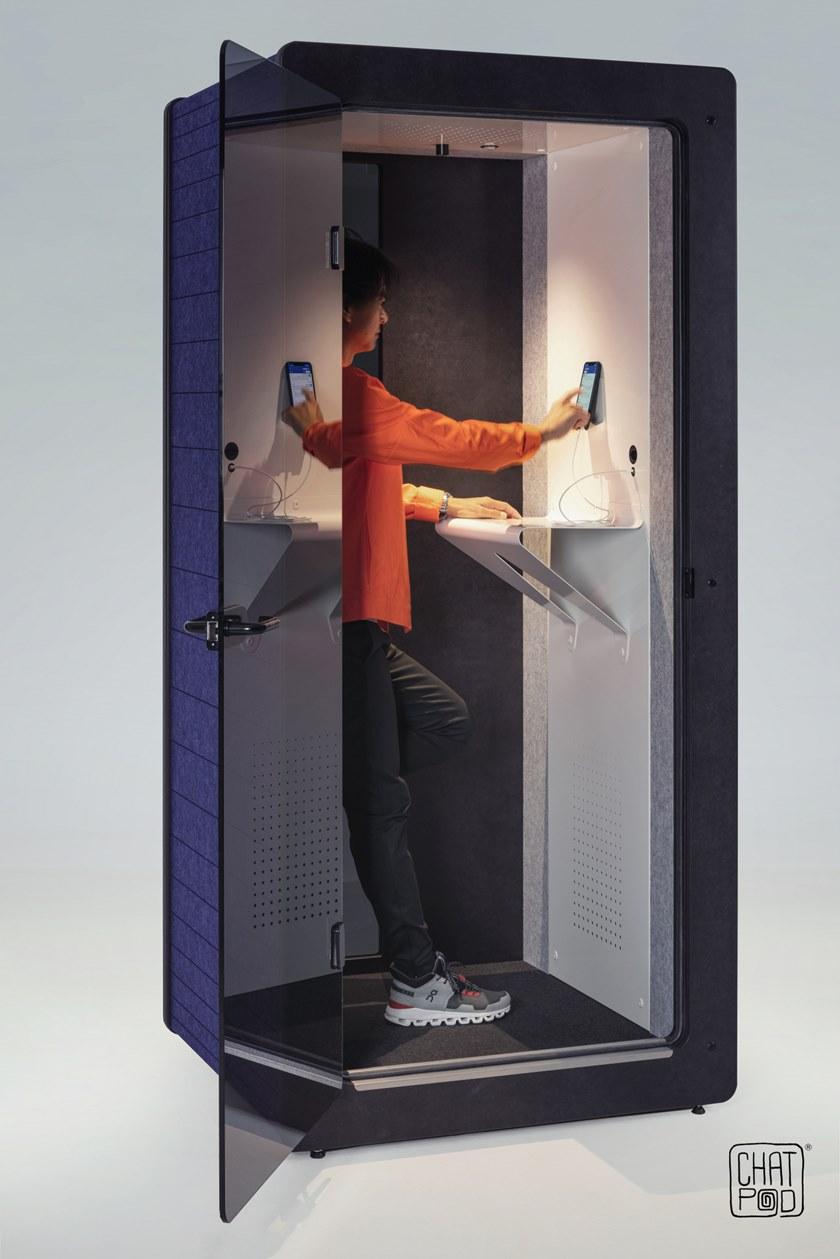 IMPACT ACOUSTIC® Акустическая офисная будка со встроенным освещением  961.10.442.000.00  - Вид №10