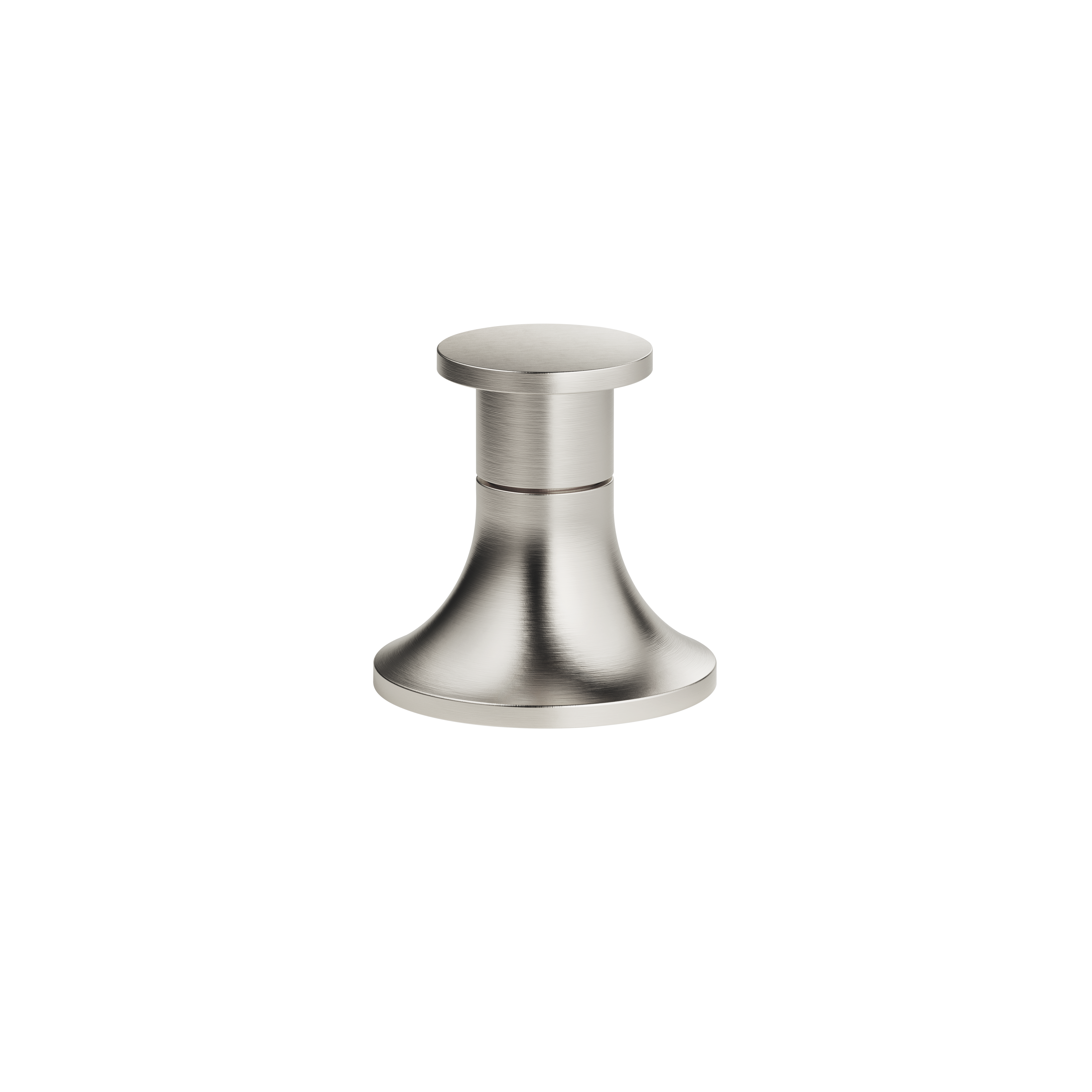 Двусторонний переключатель VAIA для установки на край ванны или на край плитки — матовая платина DornBracht 29140809-06