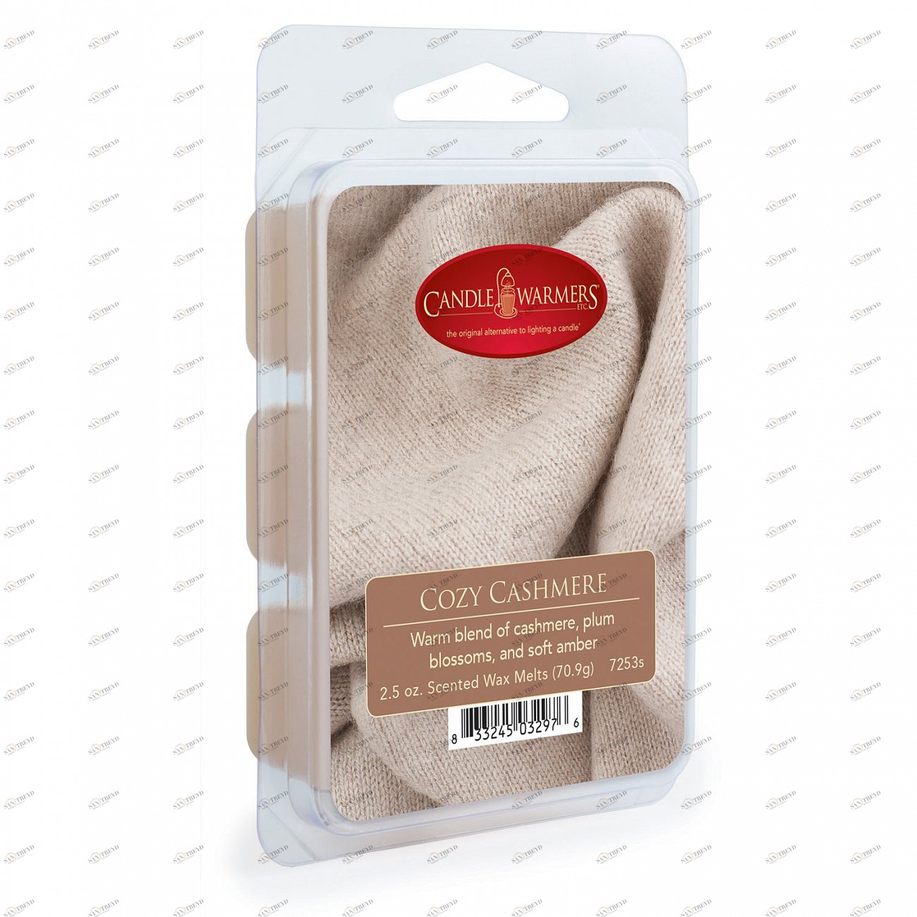 Ароматический воск 75гр. "Уютный кашемир" Cozy Cashmere CANDLE WARMERS  268189 Бежевый 