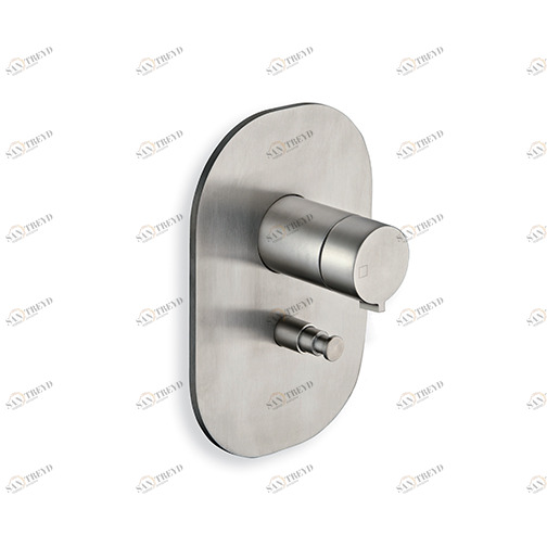 CRIRX669 Внешние части прогрессивного смесителя для ванны / душа для CRICS535 с переключателем на 2 выхода Cristina Rubinetterie 