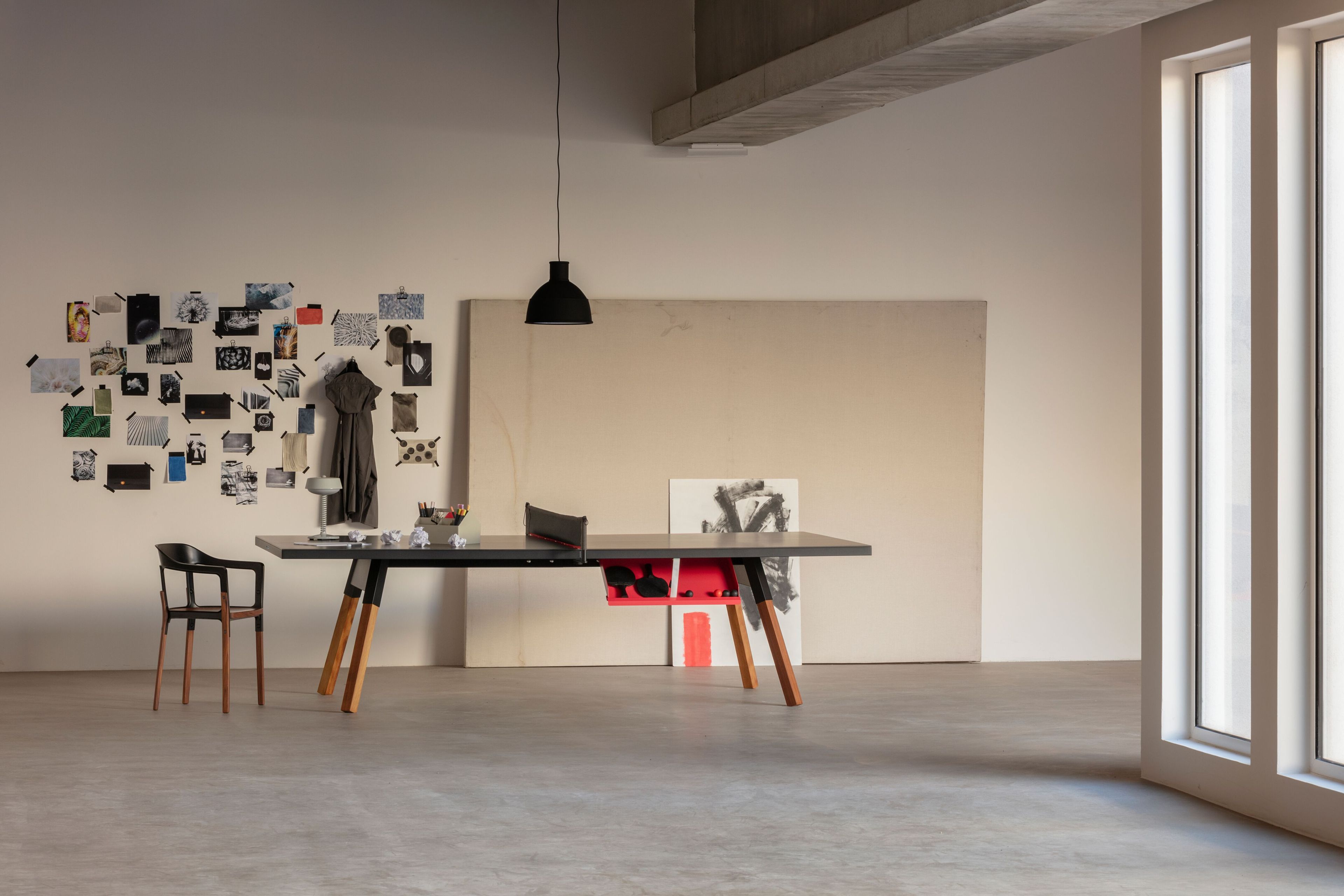 Прямоугольный стол для настольного тенниса HPL RS Barcelona YOU AND ME ARCH-00007767 - Вид №3