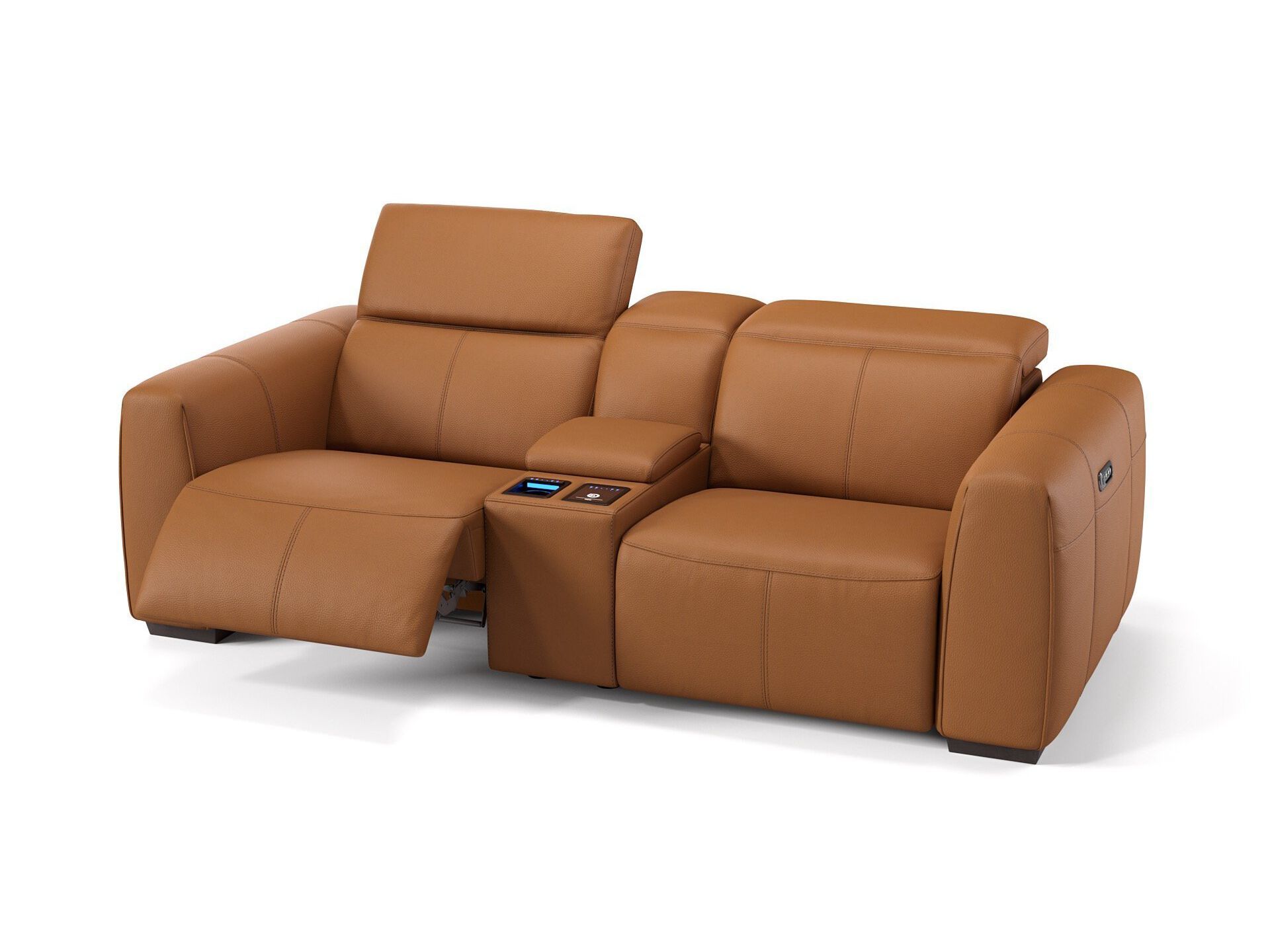 2-местный кожаный диван Sofanella тысячное кино ARCH-00074917