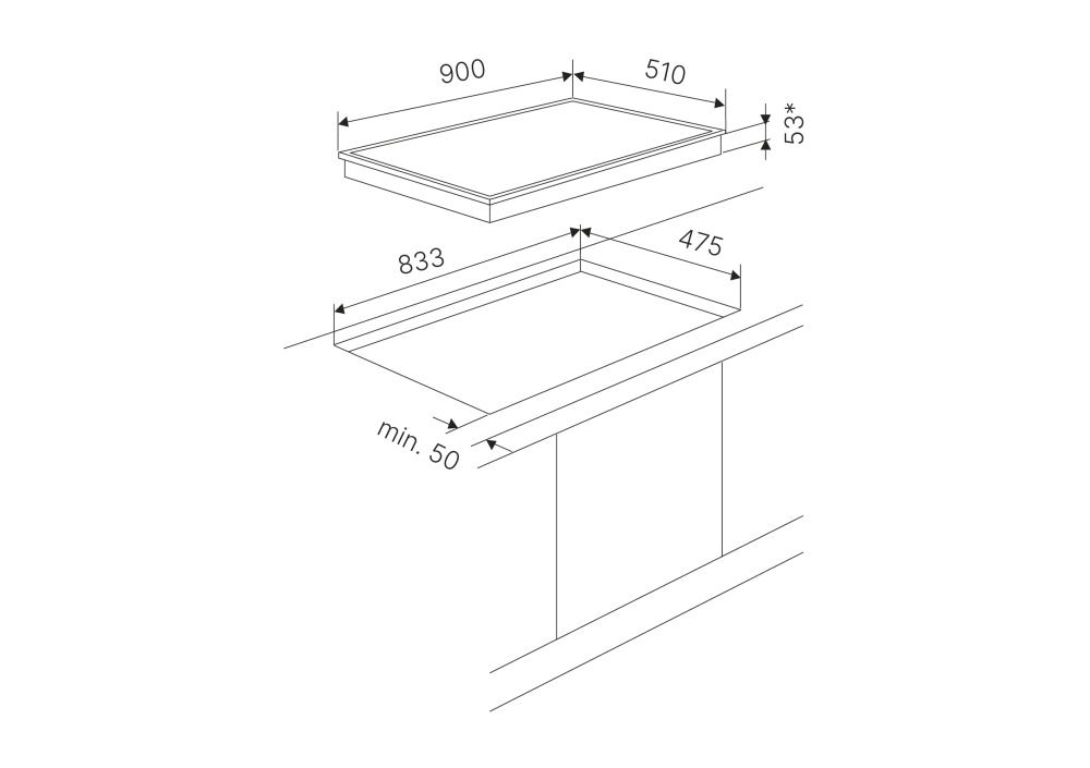 9255927 Газовая варочная поверхность Kuppersbusch KG 9850.0 SE-E5 STDN-0142978 - Вид №1